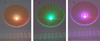 LED 3W Aluminium Wandlamp Ronde Embedded LED Chip RGB Kleurrijke Zonnebloem Achtergrond Muur Decoratieve Wandlamp