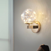 Nordic light Led Wandlamp Gouden Wandlamp Spot muur fabriek gypsophila persoonlijkheid woonkamer achtergrond moderne minimalistische slaapkamer nachtkastje gouden wandlamp