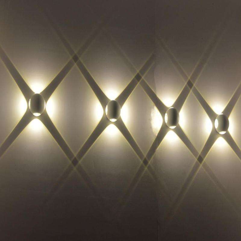 Decoratieve IP65 led lamp Bolvormige waterdichte wandlamp en modern waterdicht buitenlicht Aluminium wandlamp
