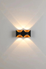 Versieren Modern Eigentijds Tuin Aluminium Buiten Wandlamp Up Down LED Wandlampen GU10 360 Graden