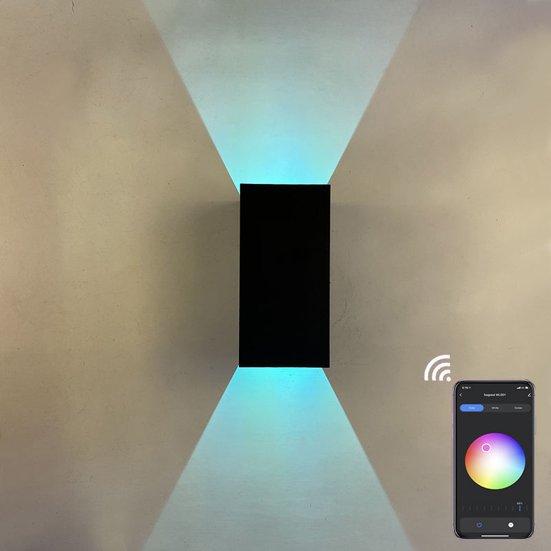 Op en neer Lamp Led Moderne Vierkante Ip65 Waterdichte Outdoor Home Wandkandelaar Hoge Kwaliteit Goedkope Prijs