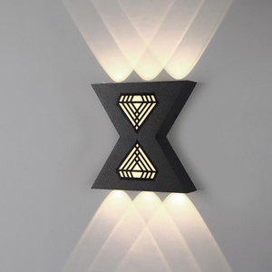 Moderne Vierkante IP65 10W LED Wandlamp Aluminium Buiten Wandlamp Tuin Veranda Patio Opzij Voordeur Wandlampen