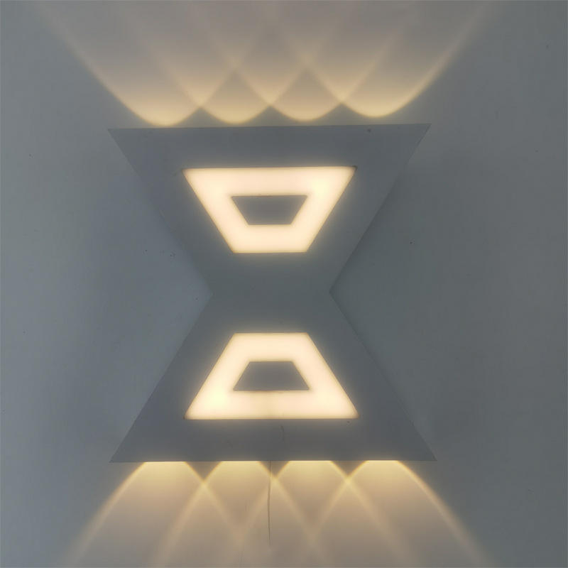 Moderne Vierkante IP65 10W LED Wandlamp Aluminium Buiten Wandlamp Tuin Veranda Patio Opzij Voordeur Wandlampen