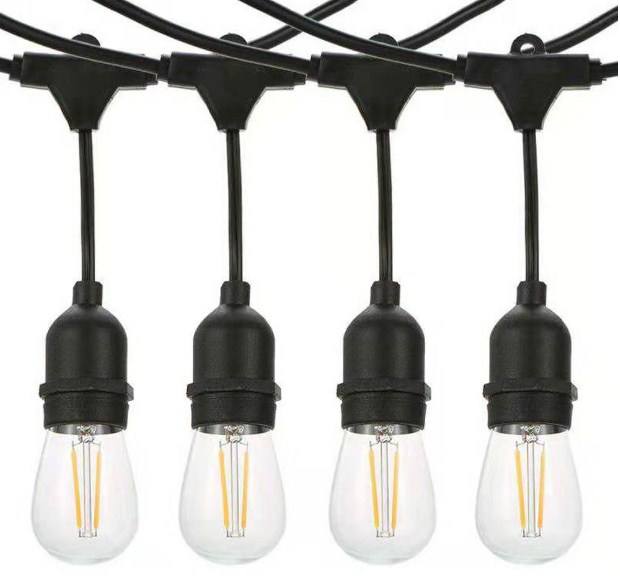 Slimme tuinverlichting 15m RGB tuinsfeer verlichting draad smartphone bediening E27 stekker fabrikant directe verkoop