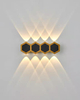 Hagood Rebow drop shipping moderne minimalistische witte quantum honingraat wandlamp aanraakgevoelige moderne wandlamp minimalistisch