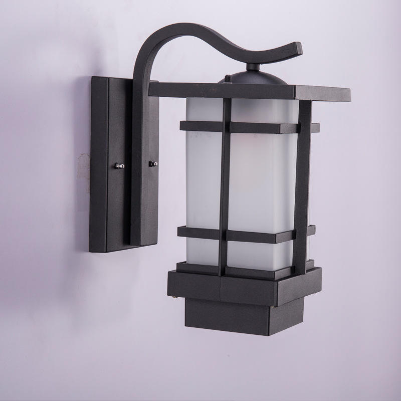 Nieuwe Chinese outdoor wandlamp eenvoudige moderne creatieve binnenplaats lamp gang waterdichte buitenmuur balkon wandlamp manufact