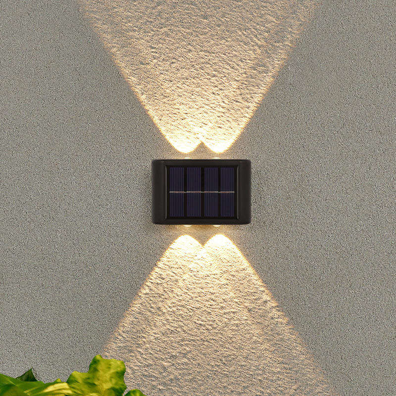 Solar outdoor tuinlamp thuis wandlamp decoratie lay-out muur nieuwe op en neer lichtgevende wandlamp