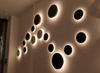2023 hete verkoop LED indoor led wandlamp decoratieve ronde vorm wandlamp voor gang wandmontage