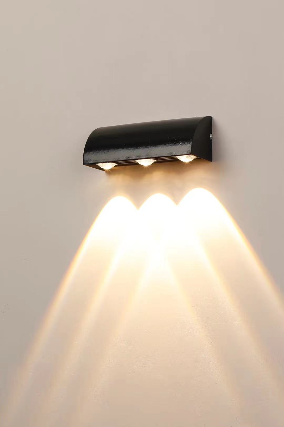 Moderne eenvoudige outdoor waterdichte LED wandlamp binnenplaats lampen poort lamp terras balkon tuin wandlamp fabrieksprijs