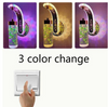 Nieuwe Nachtkastje Led Wandlamp Slaapkamer Hotel Eenvoudige Badkamer Lichten Moderne Creatieve True Flower Amber led Wandlamp