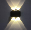 4W Nordic Persoonlijkheid Wandlamp Eenvoudige Led Woonkamer Achtergrond Ronde Wandlamp Hotel Hal Gang Verlichting Diamantvorm