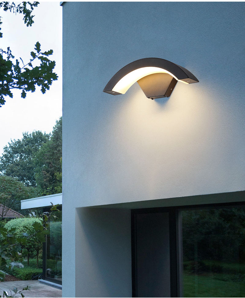 IP65 LED Wandlamp Outdoor Waterdichte Tuinverlichting Aluminium Indoor Slaapkamer Woonkamer Trappen Wandlamp Hot selling