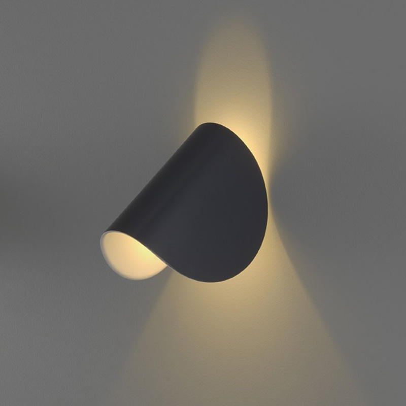 Draaibare Wandlamp Moderne Led Wandlamp Minimalistische Wandlamp Italiaanse Woonkamer Creatieve Roterende Kunst Hotel Wandlamp Nordic Slaapkamer Nachtkastje Wandlamp