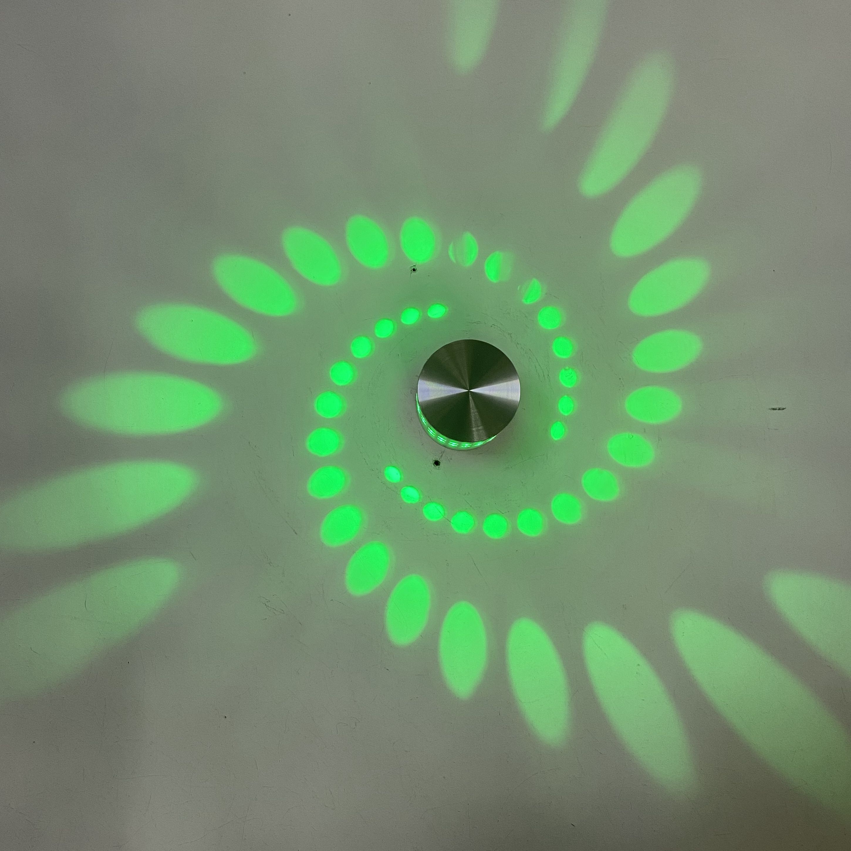 Eenvoudige Cirkel Achtergrond Decoratie Lampen Moderne LED RGB Wandlampen Woonkamer Slaapkamer Nachtkastje Gangpad Gang Binnenverlichting