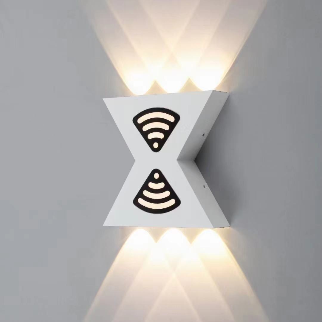 Waterdichte op en neer wandlamp slaapkamer nachtkastje led achtergrond wandlamp draaibare gangpad blaker wandverlichting binnen
