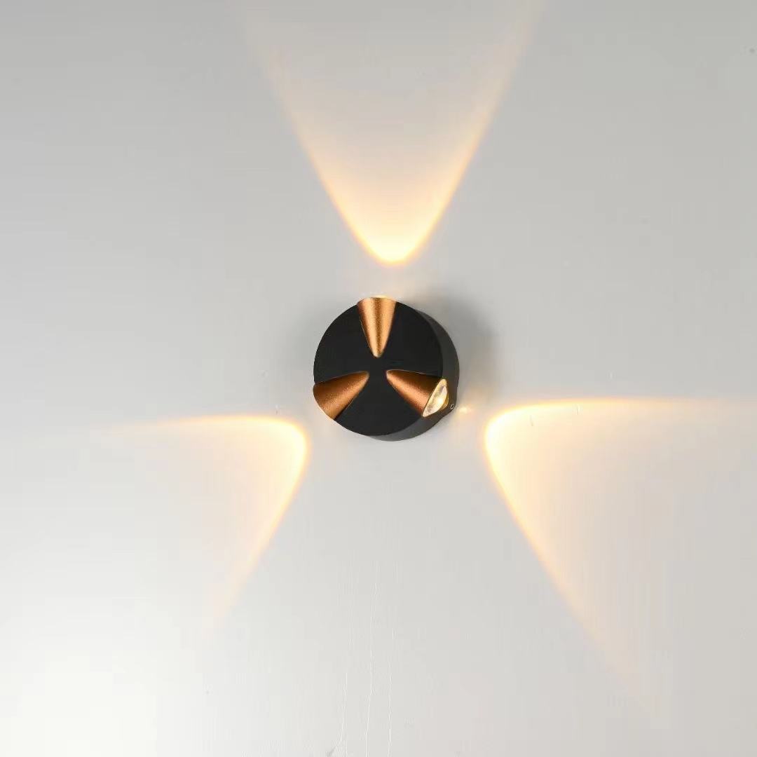 LED waterdichte IP65 tuin wandlamp decoratieve wandlamp voor binnen en buiten