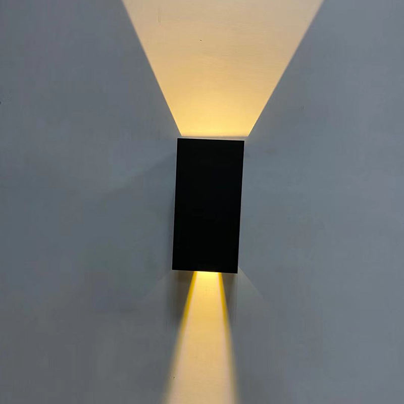 12W waterdichte wandlamp buiten wandgemonteerde LED-wandlamp Home armatuur licht aluminium verlichting