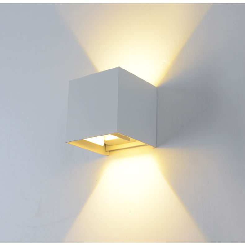 verstelbare hoek waterdicht tuin 12w led wandlamp beugel muur nachtlampje versieren voor buitenverlichting