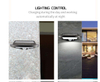 Hoogwaardige wandlamp Led RGB-zonneverlichting buiten met datumcoder