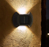 Fabriek buiten waterdichte geactiveerde wandlamp led zonne-wandlamp bewegingssensor tuinverlichting voor binnentuin straatverlichting