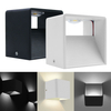 3w 5w vierkante wandlamp indoor led-verlichting led binnenverlichting aardewerk kubus indoor wandlamp vierkant klein nachtlampje unieke wandlamp indoor hoteldecoratie goede kwaliteit 