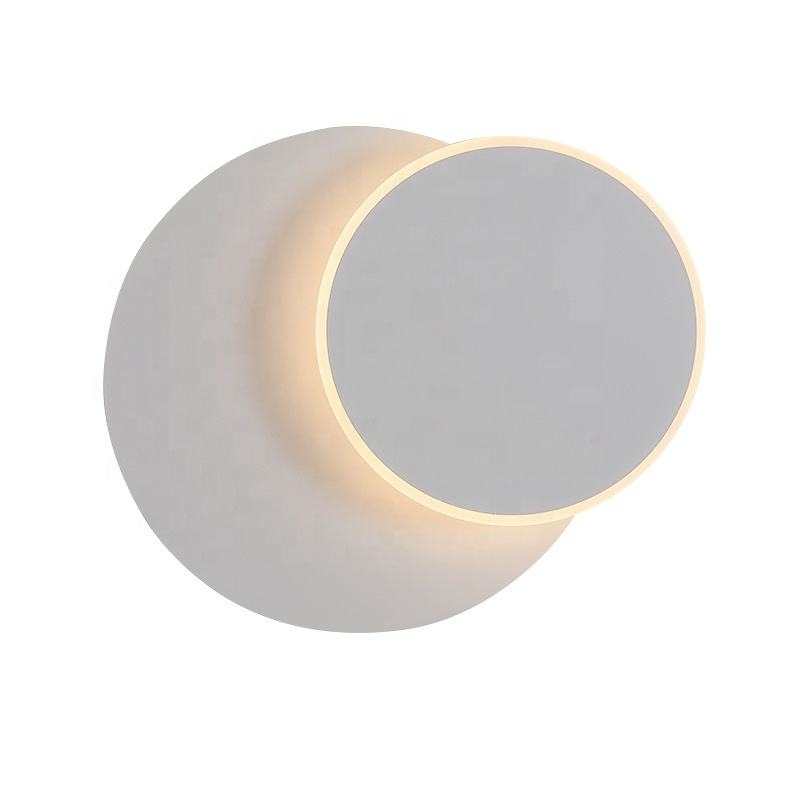 Vierkante LED Wandlamp voor Slaapkamer woonkamer wit zwart blaker wandlampen 360 graden Draaibare Metalen 18W/24W armaturen