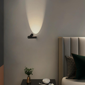 Hot Koop Aluminium 9W Wit Slaapkamer Hotel Moderne Wandmontage Leeslamp LED Wandlamp Schansen Hoek Wandlamp Outdoor