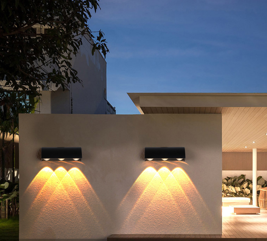 Nordic Persoonlijkheid Wandlamp Eenvoudige Led Woonkamer Achtergrond Wandlamp Hotel Hal Gang Verlichting Op En Neer