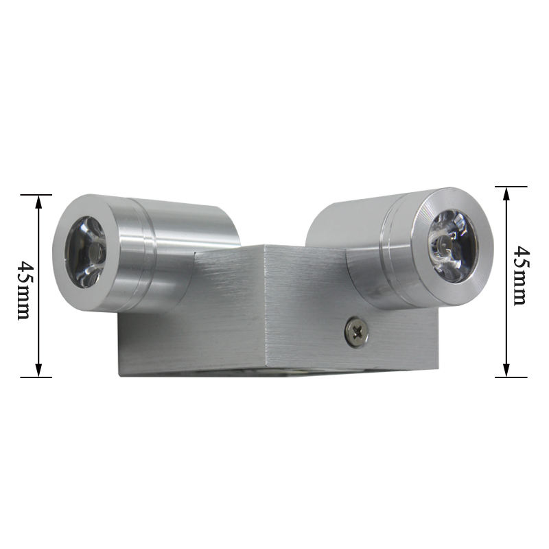 2023 Nieuwe Opknoping Wandlamp Moderne Headboad Wandmontage Licht Geborsteld Nikkel Decor Hotel USB Wandlamp Bocht Metalen aangepaste Lichtgevende