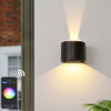 RGBW APP Controle Halfronde IP65 waterdichte wandlamp kleurrijke decoratieve slimme wandlamp