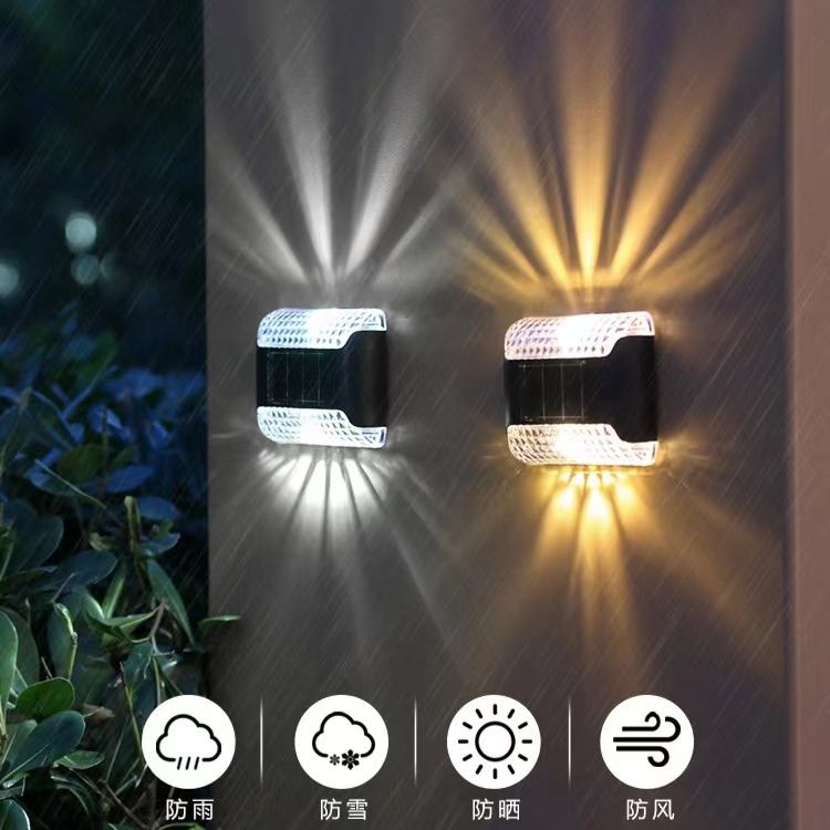 Outdoor waterdichte aluminium LED tuintrap vloerlamp op zonne-energie oprit Road Stud Garden Street Marker Dock Deck Light