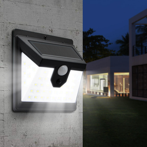 40 Led Wall Mounted Motion Sensor Light Emergency Outdoor Lamp Led Solar Light, Solar Wandlamp, Led Solar Lamp