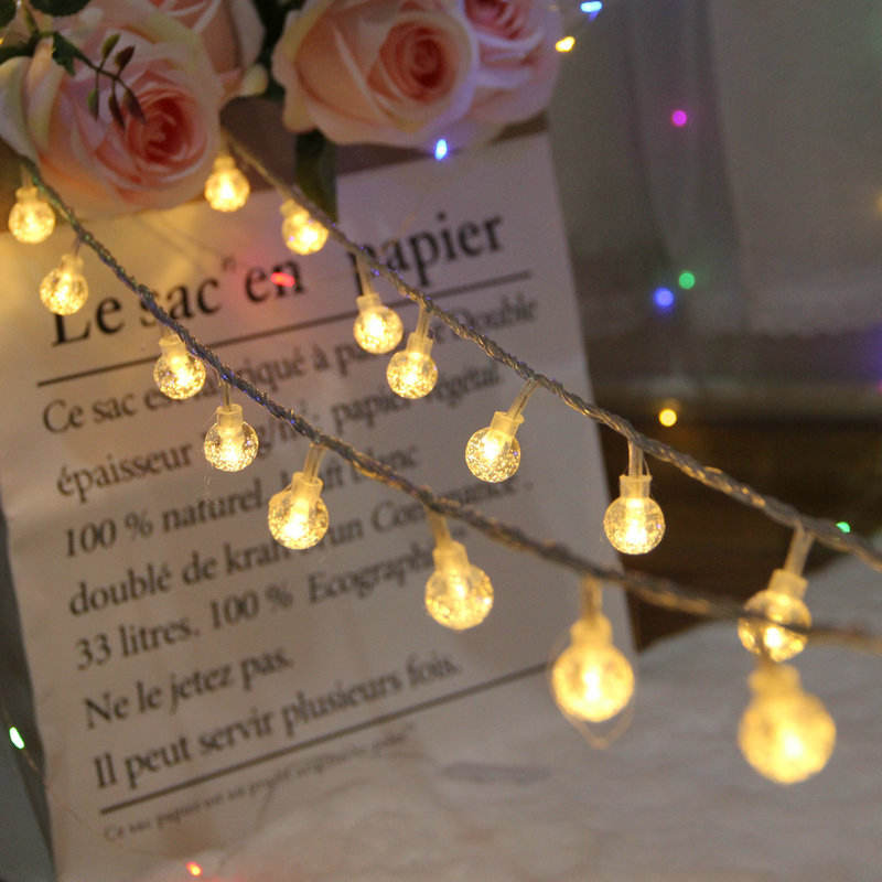Star String Lights LED Christmas Garland Fairy Gordijn licht 2.5M Outdoor Indoor Voor Slaapkamer Home Party Bruiloft Nieuwjaar Decor