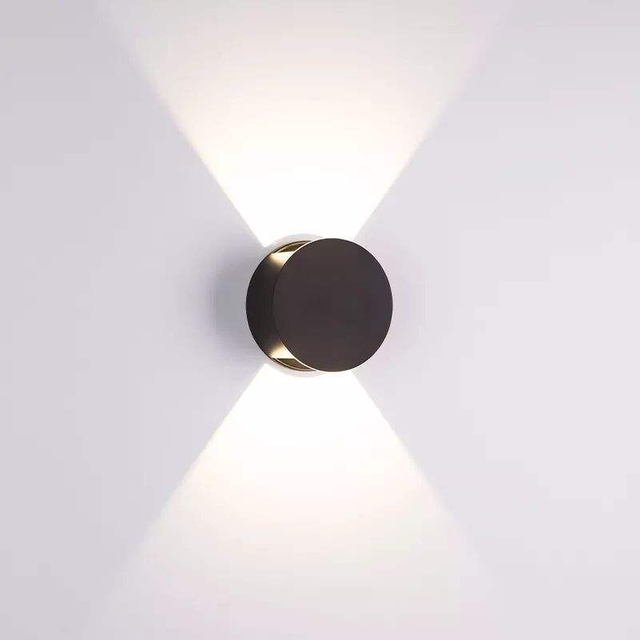 Op en neer LED-wandlamp Waterdicht IP65 Aluminium binnenwandlamp voor slaapkamer Woonkamer Gang Binnenverlichting buiten