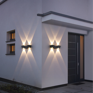4W Waterdichte IP65 Wandlamp Nordic Eenvoudige Led Woonkamer Wandlamp Hotel Hal Gangverlichting Up en Down Light