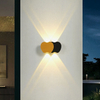 Nieuwe Gang Trappen Verlichting Led Wandlamp Outdoor Waterdichte IP65 Up En Down Wandkandelaar Acryl Licht Tuinverlichting 220V