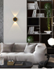 2W 3W 5W 6W 7W 8W Tuin Wandlamp Wandlampen Led honingraat Goud Zwart Licht omhoog en omlaag Lichtgevend Lichaam Lamp Verlichting Stijl Modern Kantoor