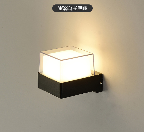 nieuwe APP controle LED intelligente wandlamp IP65 waterdichte kleurrijke modieuze decoratieve wandlamp