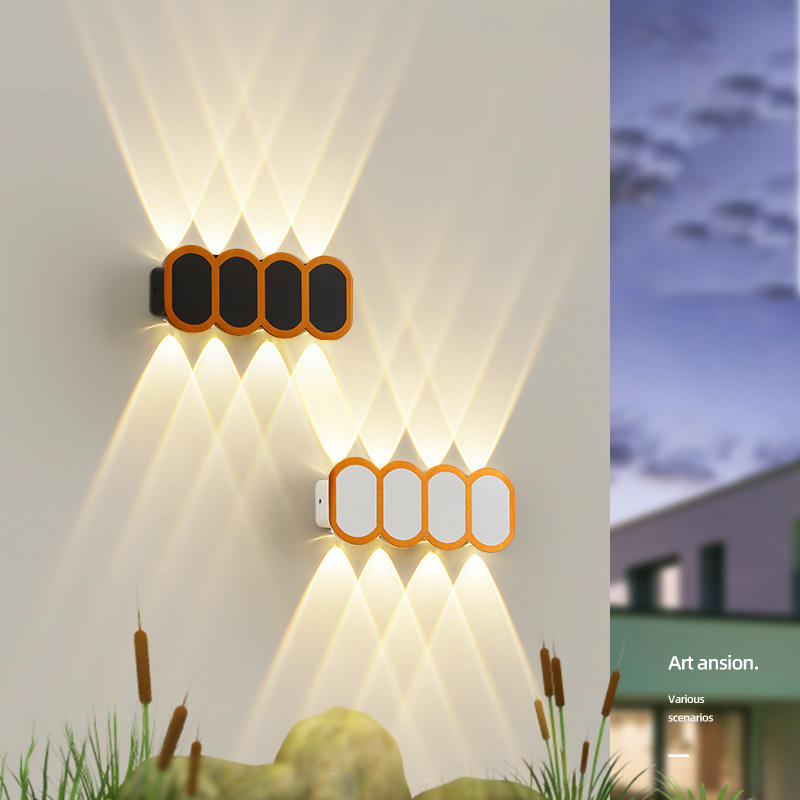 IP65 RGB LED Wandlamp Outdoor Waterdichte Tuinverlichting Aluminium 2W 6W 8W 10W 12W indoor Slaapkamer Woonkamer Trap Wandlamp