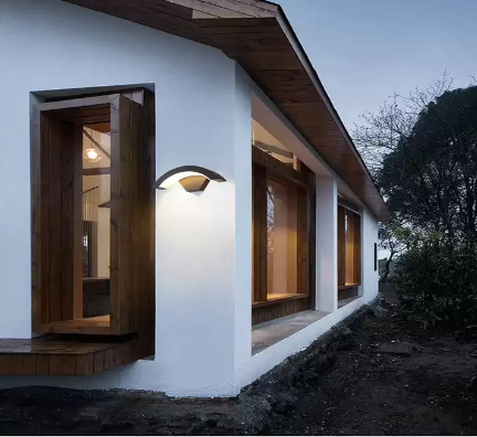 Nieuwste Tuya 9W 12W Muur LampApp Controle Smart Outdoor Verlichting Acryl Wandmontage Licht Led Smart Wandlampen blaker Goederen