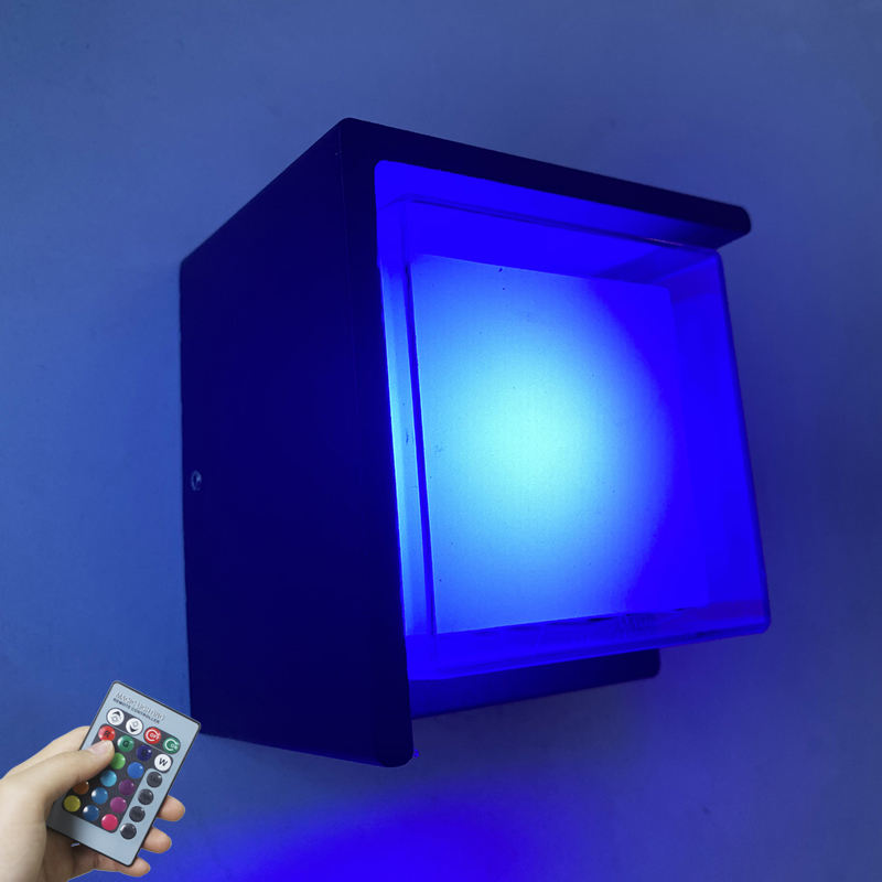 outdoor led wall IP65 Tuya graffiti smart APP controle kleurrijk dimmen waterdichte outdoor wandlamp modern licht buiten
