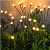 Firefly solar lamp Grass solar lamp led solar light Buitentuin decoratieve landschapsverlichting multi-kleur veranderende zonne-energie LED bloemverlichting voor tuin