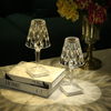 Moderne Acryl Kristallen Tafellamp LED Rose Lamp Restaurant Bar Sfeer Licht Binnenverlichting 