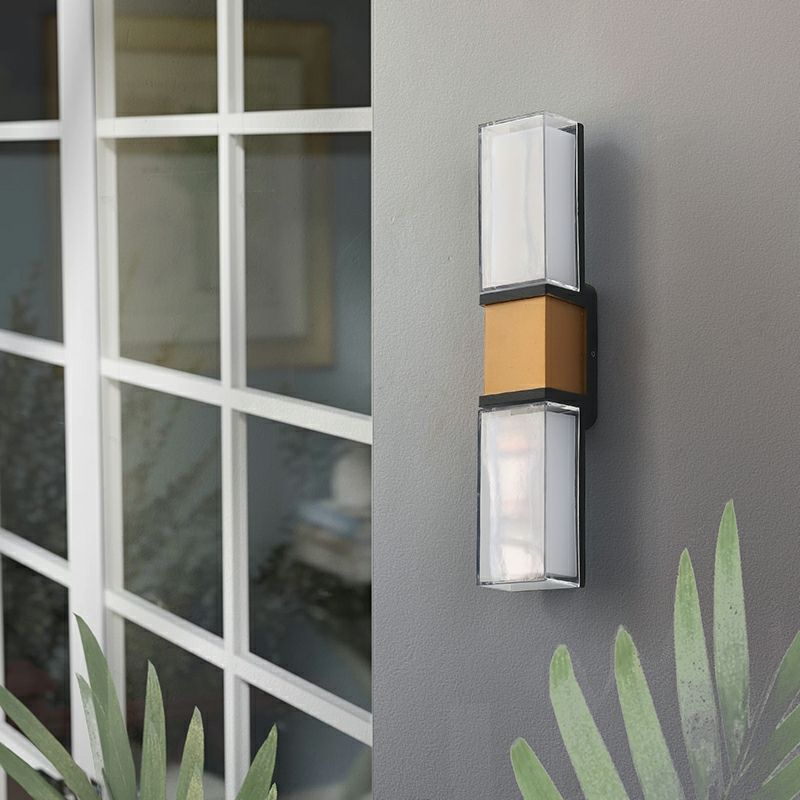 9W 10W buitenwandlamp LED waterdicht IP65 aluminium strip binnen- en buitenverlichting decoratie tuin veranda verlichtingsarmaturen 85-265v