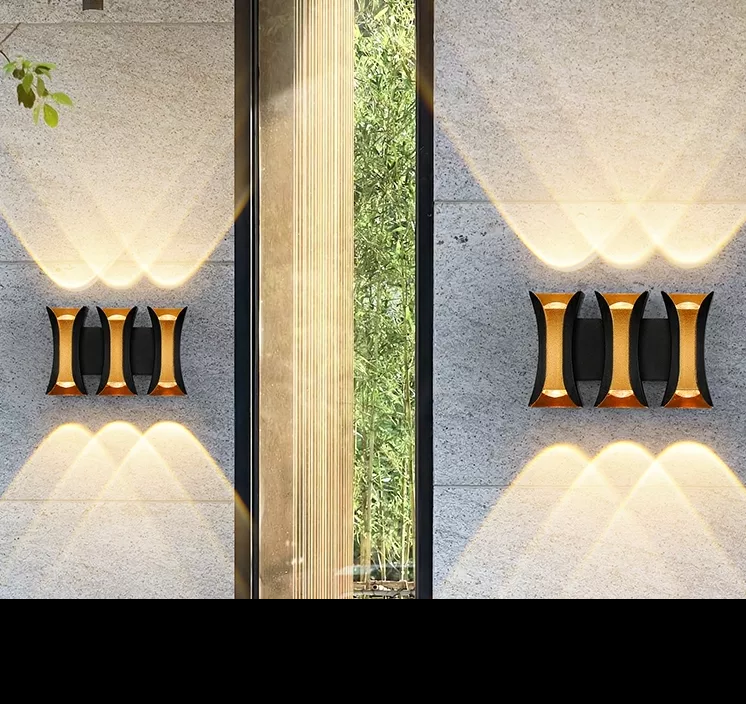 Nieuwe Waterdichte LED Wandlamp Outdoor Indoor Balkon Aluminium Veranda Tuin Blaker Villa Wandlamp Armatuur