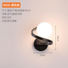 Klassieke Lampen Kristal Slaapkamer Nachtkastje Mount Binnenverlichting Binnen Decoratief Goud Zwart Metaal Moderne Led Glazen Wandkandelaar