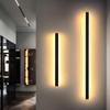 LED Aluminium Moderne Tuin Rechthoekige waterdichte wandlamp