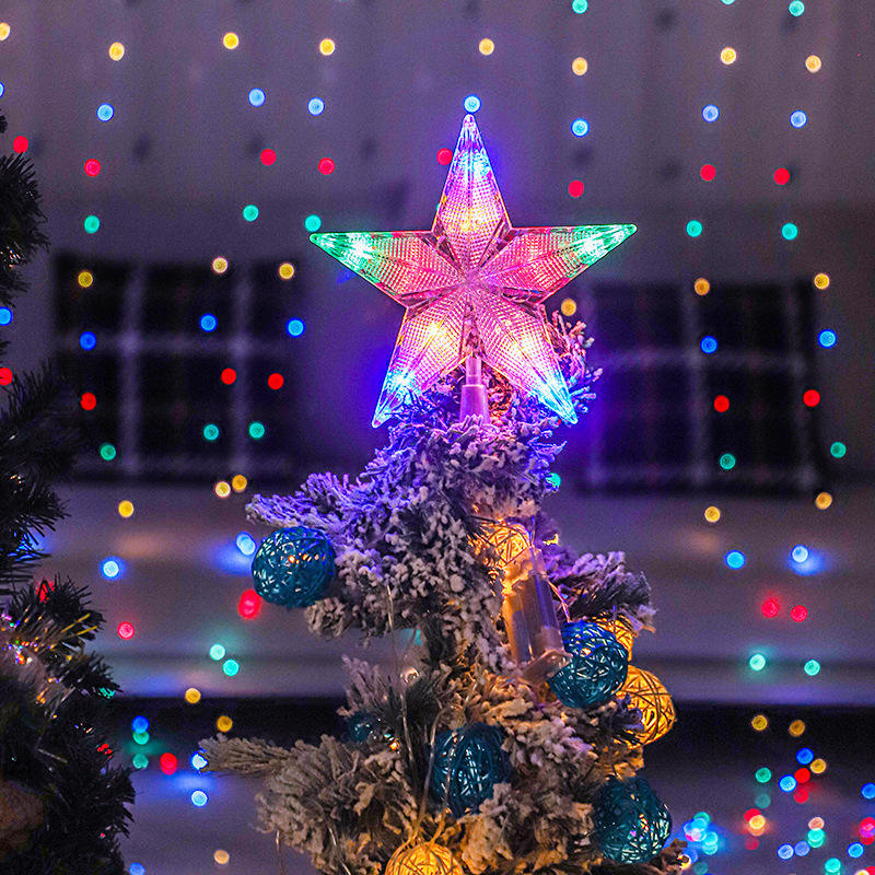 LED kerstboom Top Star Light buiten led wandkandelaar buiten led wandkandelaar