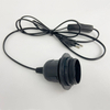 E27 E14 US AU UK EU Verlengsnoer Met 303 Schakelaar Kabel 1.8 m Schroef Base Lamphouder LED hanglamp Head Bulb Socket
