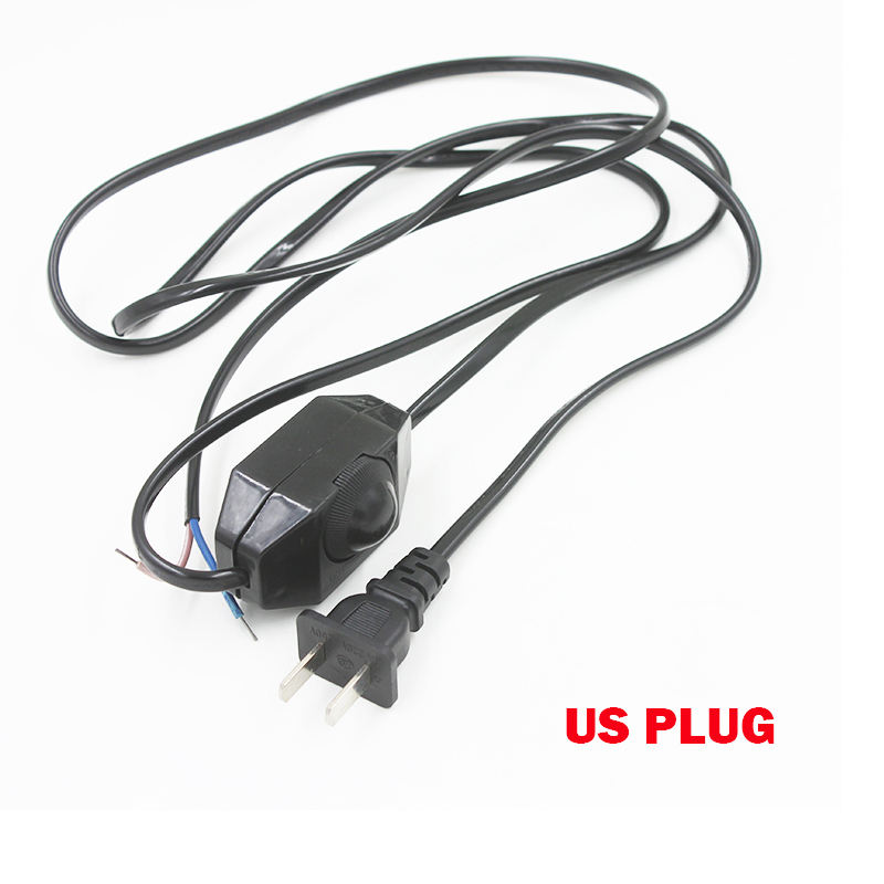 Hot koop 301 Dimbare Knop Schakelaar EU Plug Draad 301 dimmer US Plug AC110-220V 1.8M draad